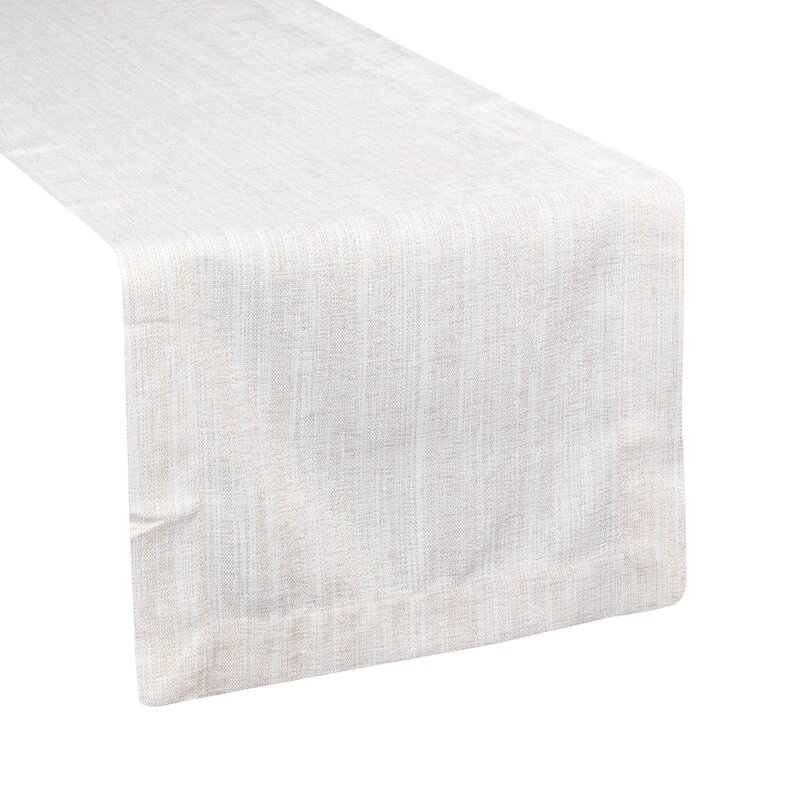 Obrus Zoja biały 40 x 140 cm – doda blasku wnętrzu
