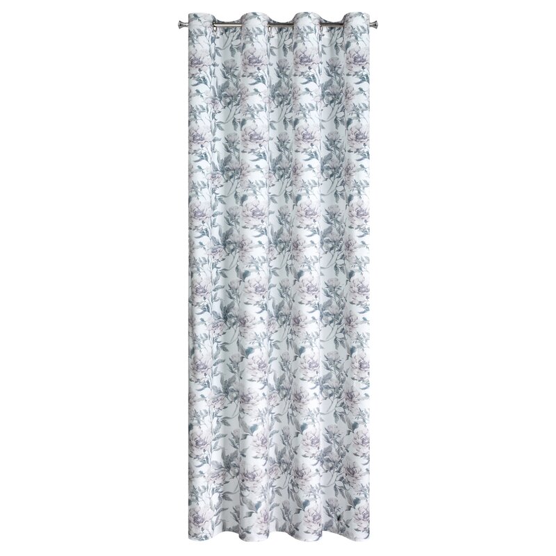 Zasłona gotowa welwet Beverly biała 140 x 250 cm – zaciemniająca i stylowa
