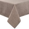 Obrus beżowy 140 x 180 cm – idealny na rodzinne obiady