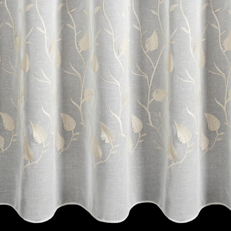 Firana gotowa Broklyn biały 140 x 250 cm – rozjaśnia wnętrze