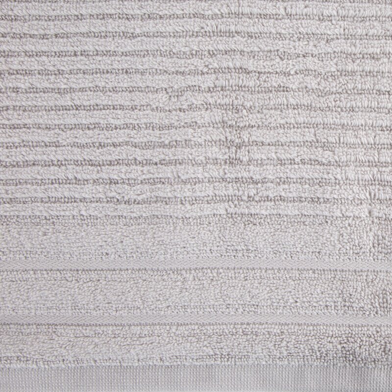 Ręcznik Zero Twist Sammy srebrny 70 x 140 cm – miękki i chłonny