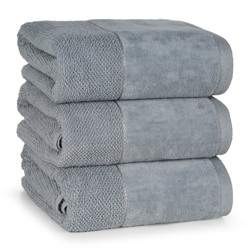 Ręcznik Lurex Aria srebrny 30 x 50 cm – miękki i chłonny