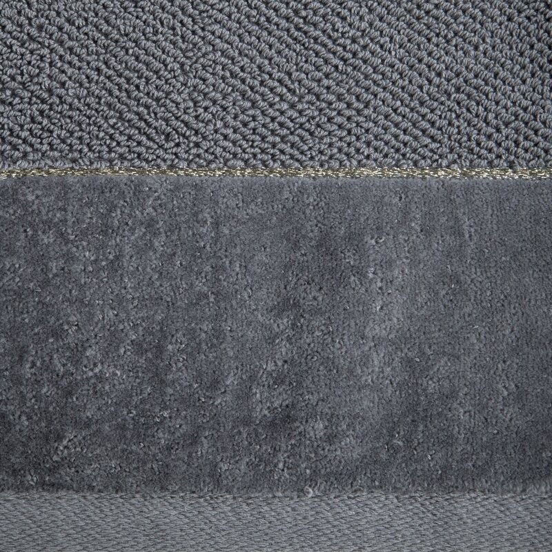 Ręcznik ARIA stalowy 70 x 140 cm – miękki i chłonny