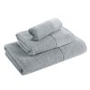 Ręcznik Lurex Aria srebrny 30 x 50 cm – miękki i chłonny