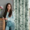 Zasłona gotowa Nina miętowa 140 x 270 cm – wprowadza świeżość