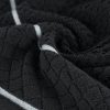 Ręcznik zero twist czarny 70 x 140 cm – miękki i chłonny