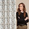 Zasłona gotowa welwet Beverly biała 140 x 250 cm – zaciemniająca i stylowa