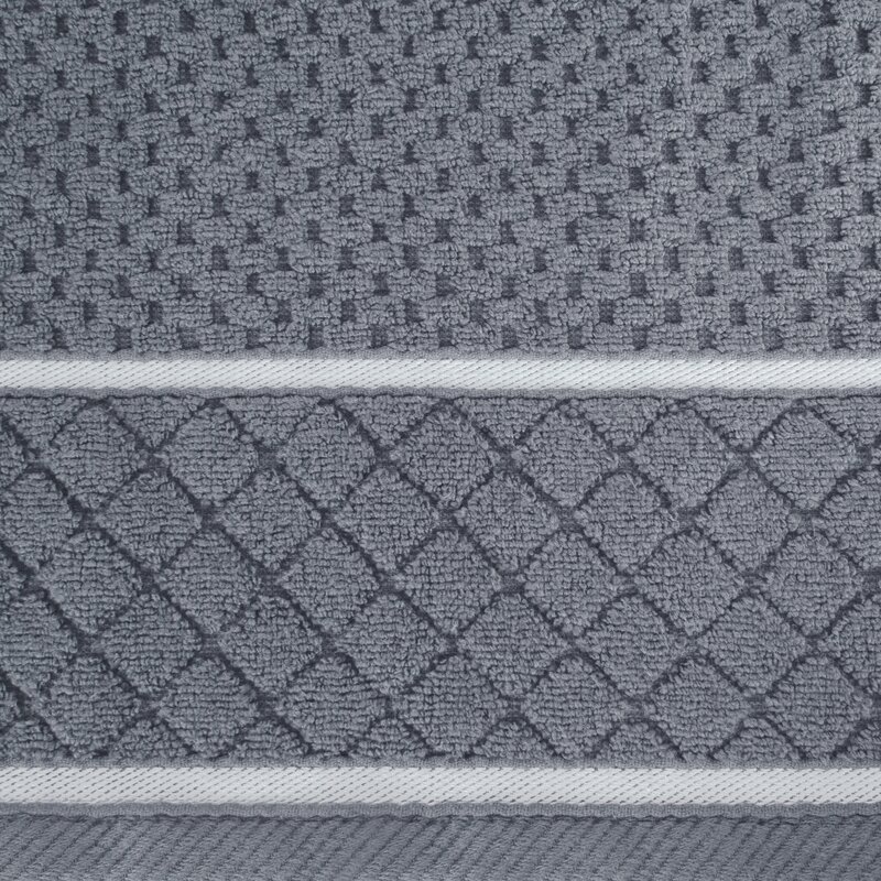 Ręcznik Zero Twist FAVORI stalowy 50 X 90 CM – miękki i chłonny
