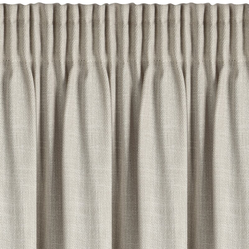 Zasłona gotowa Leya ciemnobeżowa 140 x 270 cm – tworzy przytulną atmosferę