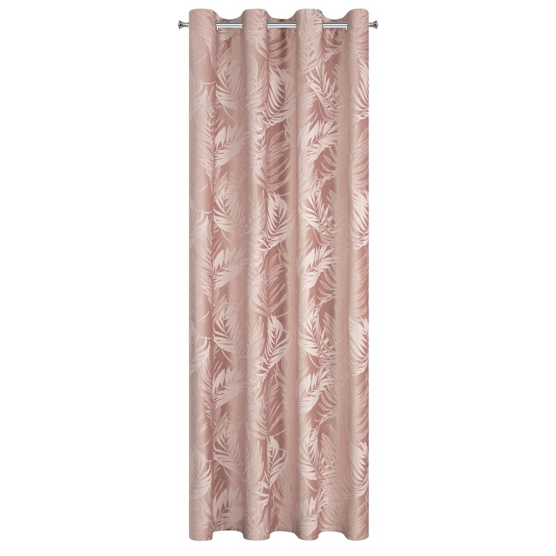 ZASŁONA GOTOWA VERA 140 X 250 CM PUDROWY RÓŻ