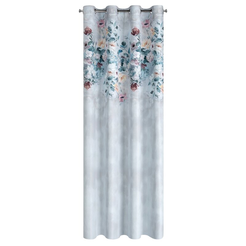 ZASŁONA GOTOWA VIOLA 140 X 250 CM SREBRNY