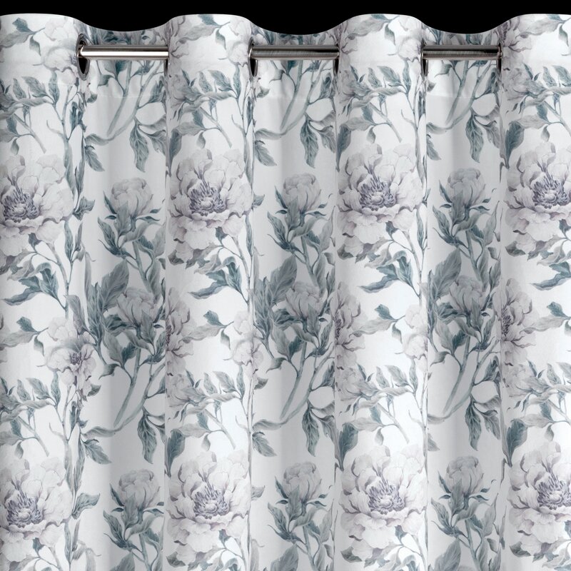 Zasłona gotowa welwet Beverly biała 140 x 250 cm – zaciemniająca i stylowa