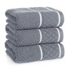 Ręcznik Zero Twist FAVORI stalowy 50 X 90 CM – miękki i chłonny