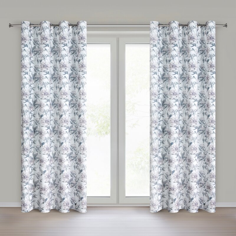 Zasłona gotowa welwet Beverly biała 140 x 250 cm – zaciemniająca i stylowa