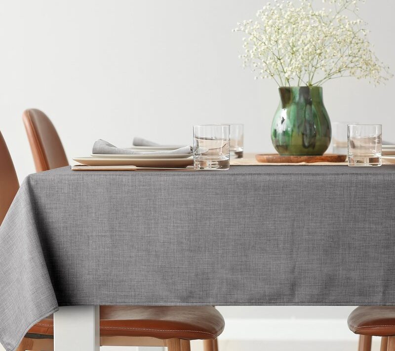 Obrus srebrny 145 x 300 cm – chroni przed plamami