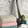 Ręcznik Zero Twist Sammy stalowy 30 x 50 cm – miękki i chłonny