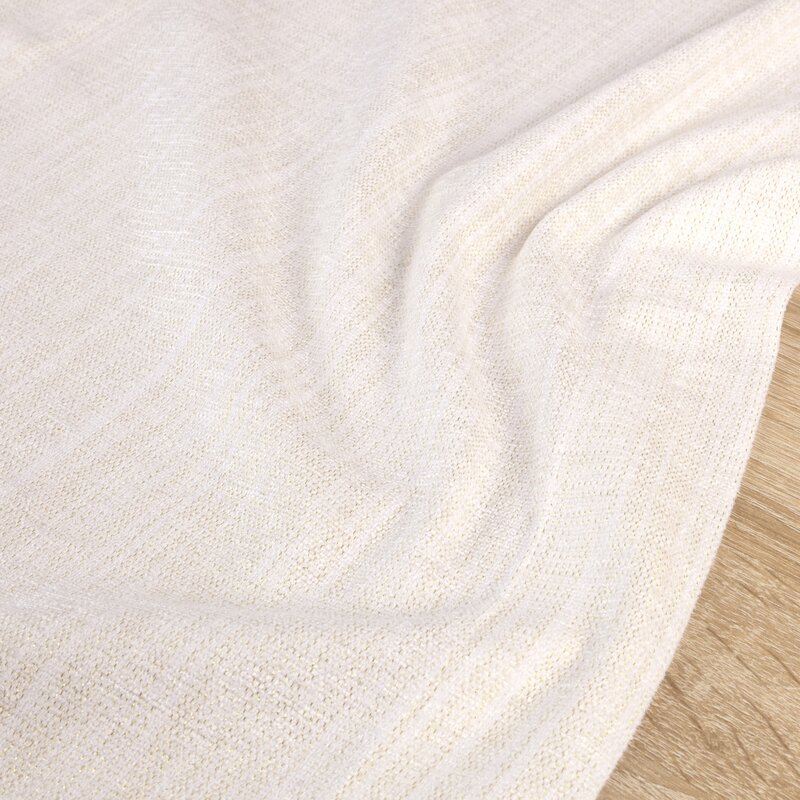Obrus Zoja biały 40 x 140 cm – doda blasku wnętrzu