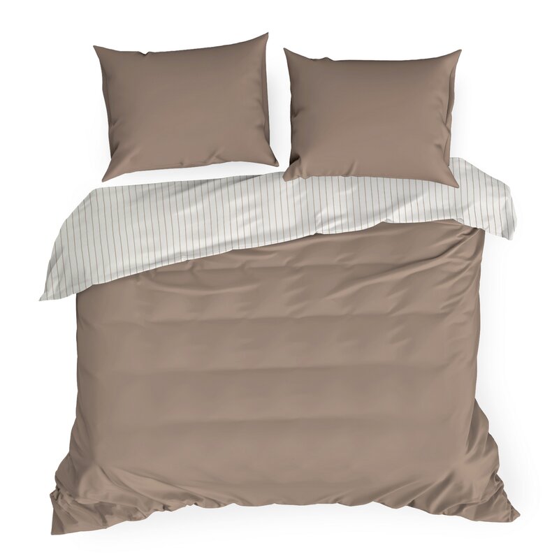 Pościel satynowa Raya biała 220 X 200 cm – gładka i przewiewna