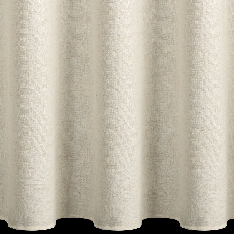Zasłona gotowa Linda naturalna 140 X 250 cm – z naturalnym splotem