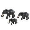 Figurka ceramiczna słoń OLI czarna 20 X 7 X 12 CM – egzotyczny akcent wnętrza