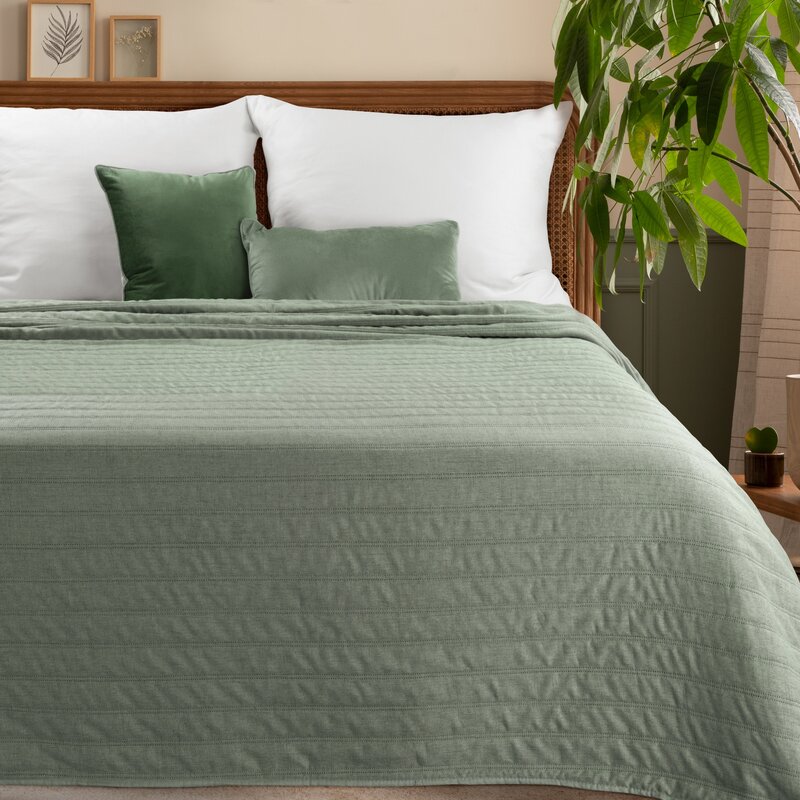 Narzuta Selen miętowa 240 X 220 cm – dodaje świeżości