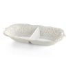 Misa dekoracyjna Ariana biała 23 X 17 X 10 CM – na stół i komodę