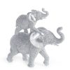 Figurka ceramiczna Eldo srebrna 22 X 7 X 12 CM – idealna na prezent