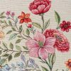 Obrus gobelinowy kwiatowy wzór naturalny 45X140 – elegancka dekoracja