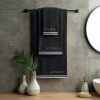 Ręcznik Pierre Cardin Rocco czarny 30 X 50 CM – miękki i chłonny