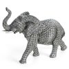 Figurka ceramiczna Eldo srebrna 22 X 7 X 12 CM – idealna na prezent