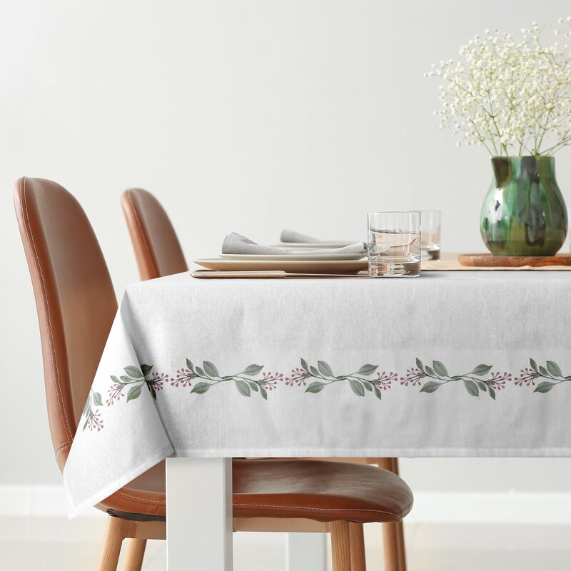 Obrus Lily biały 180 X 140 cm – lekki i świeży