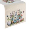 Obrus gobelinowy naturalny 40X100 – z wiosennym motywem