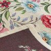 Obrus gobelinowy kwiatowy wzór naturalny 45X140 – elegancka dekoracja