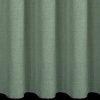 Zasłona gotowa Linda zielona 140 X 250 CM – naturalny splot