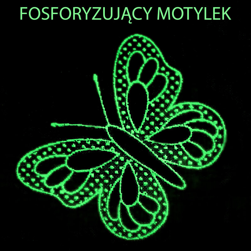 Zasłona gotowa D91 MARIPOS różowa 140 X 250 CM – z motywem motyli