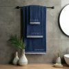 Ręcznik Pierre Cardin Rocco granatowy 50 X 90 CM – miękki i chłonny