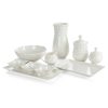 Cukiernica ceramiczna biała O 10 X 12 CM – na cukier i drobiazgi