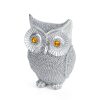 Figurka ceramiczna Eldo srebrna 23 X 6 X 12 cm – idealna na konsolę