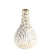 Wazon ceramiczny Andrea (02) biały O 12 X 20 CM – na suszone kwiaty