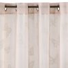 Zasłona gotowa D91 MARIPOS różowa 140 X 250 CM – z motywem motyli