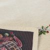 Obrus gobelinowy wiejski motyw naturalny 100X100 – na radosne spotkania