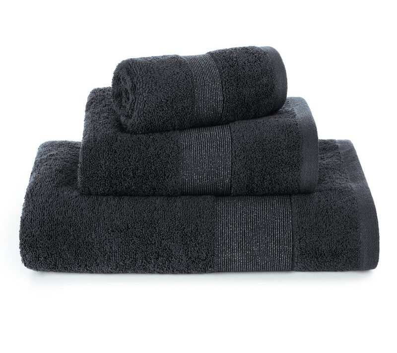 Ręcznik Zoja 70X140 czarny - miękki i chłonny