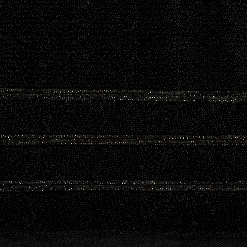Ręcznik Amira 50X90cm czarny - miękki i chłonny