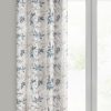 Zasłona gotowa Nicola naturalna 140 X 250 cm – z motywem liści