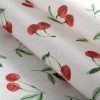 Obrus Cherry biały 140 X 220 cm – świeży motyw wiśni