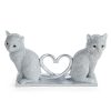 Figurka ceramiczna Eldo srebrna 22 X 7 X 12 CM – idealna na prezent