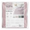 Koc Linda pudrowy róż 200X220 – miękki i przytulny