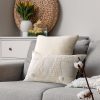 Poszewka dekoracyjna Wiosna 152 kremowa 30 X 50 CM – z motywem królików