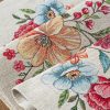 Obrus gobelinowy naturalny 100X100 – z wiosennym urokiem