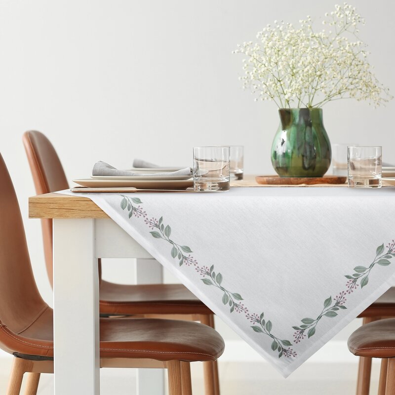 Obrus Lily biały 85 X 85 cm – na co dzień i od święta